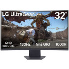 Monitor LED LG Gaming UltraGear 32GS60QC-B Curbat 31.5 inch QHD VA 1 ms 180 Hz HDR FreeSync