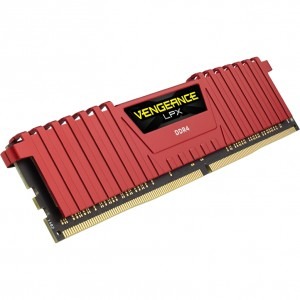 Corsair Vengeance LPX Red 8GB DDR4 2400MHz CL14