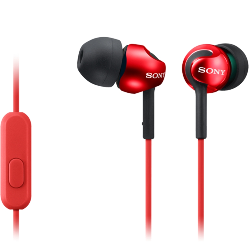 Casti in-ear Sony MDR-EX110APR red