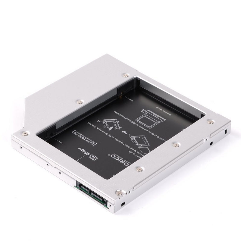 Adaptor HDD Caddy Orico HDD/SSD L127SS, pentru unitati optice de tipul 12.7 mm