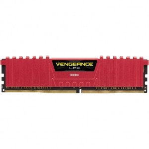 Corsair Vengeance LPX Red 16GB DDR4 2133MHz CL13 Quad Channel Kit