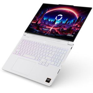 Lenovo Gaming 16'' Legion 7 16AGP11, WQXGA OLED 240Hz, Procesor AMD Ryzen™ AI 7 450 (16M Cache, up to 5.1 GHz), 32GB LPDDR5X, 1TB SSD, GeForce RTX 5060 8GB, No OS, Glacier White, 3Yr Onsite Premium Care