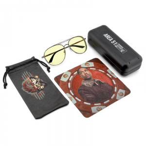 Gunnar Fallout Brotherhood of Steel Gunmetal Amber