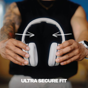 SkullCandy Over-Ear, Crusher 540 Active Wireless Concrete White