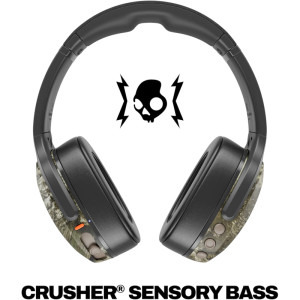 SkullCandy Over-Ear, Crusher Evo Wireless Real Tree Black