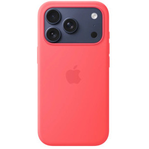 Apple Protectie pentru spate, material silicon pentru iPhone 17 Pro, culoare Bright Guava