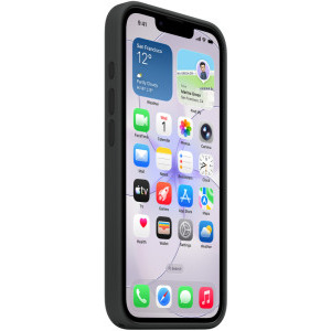 Apple Protectie pentru spate, material silicon pentru iPhone 17e, culoare Black