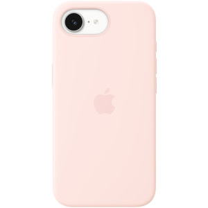 Apple Protectie pentru spate, material silicon pentru iPhone 17e, culoare Soft Pink