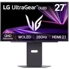Monitor LED LG Gaming UltraGear 27GX700A-B 27 inch QHD OLED 0.03 msa 280 Hz HDR FreeSync Premium Pro & G-Sync Compatible