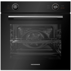 Cuptor incorporabil Heinner HBO-M7210GCDRC-GBK, Electric, 72 L, Autocuratare catalitica, Grill, Clasa A+, Negru