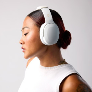 SkullCandy Over-Ear, Crusher Evo Wireless Bone Orange Glow
