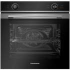 Cuptor incorporabil Heinner HBO-M7210GCDRC-GIX, Electric, 72 L, Autocuratare catalitica, Grill, Clasa A+, Negru/Inox