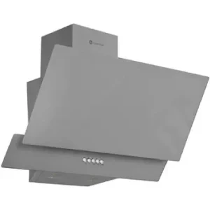 Hota Studio Casa decorativa GLAMDUOGREY60, Putere de absorbtie 300 m3/h, 3 trepte, Clasa D, 60 cm, Gri