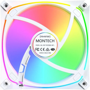 Montech RX120 PRO ARGB PWM White