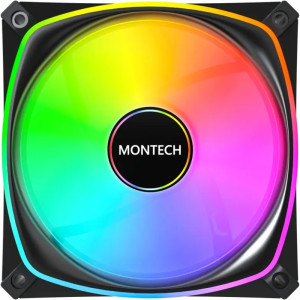 Montech RX120 PRO ARGB PWM Black Three Fan Pack