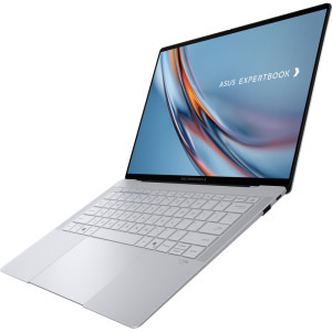 ASUS 14'' ExpertBook Ultra B9406CAA, WQXGA+ Tandem OLED 120Hz Touch, Procesor Intel® Core™ Ultra X9 388H (18M Cache, up to 5.10 GHz), 64GB LPDDR5X, 2TB SSD, Intel Arc B390, Win 11 Pro, Morn Grey