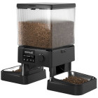 Oneisall Dozator automat de hrana pentru animale PFD002 Pro Negru