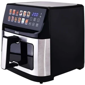 iHunt Friteuza cu aer cald Bro, 2300W, 11L, Negru/Argintiu