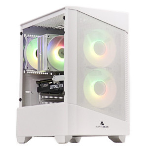 PC Gaming ZMEU Epic Ultimate Alb, AMD Ryzen 7 5700G 3.8GHz, 32GB DDR4, 500GB SSD, Radeon Graphics 8, Iluminare RGB
