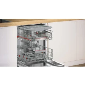 Bosch SMH6ZCX24E, 14 seturi, 7 programe, Clasa B, EcoSilence Drive, PerfectDry, Max Flex, Extra Clean Zone, AquaStop, AquaSensor, Home Connect, 60 cm