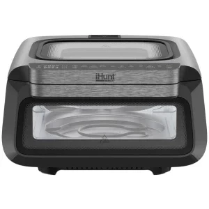 iHunt Friteuza cu aer cald Bro Pizza, 2100W, 13L, Negru