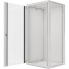 Lanberg WF01-6627-10S 27U, Wall mount, 600 x 600, Glass door, Grey