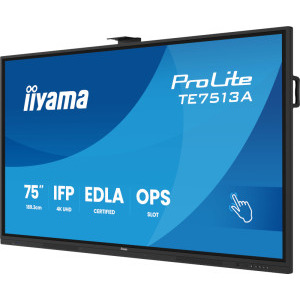 IIyama Smart ProLite TE7513A-B2AG Touchscreen 75 inch UHD IPS 8 ms 60 Hz USB-C