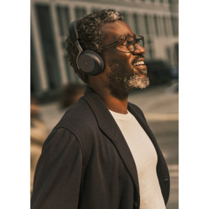 Jabra On-Ear, Evolve3 75, UC Link390a, Black + Wireless Charging Pad
