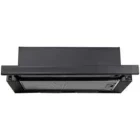 Hota incorporabila Studio Casa telescopica 1350660705, Putere de absorbtie 483 m3/h, 3 trepte, Clasa D, 60 cm, Negru