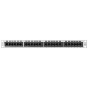 Lanberg Patch panel 19 inch 24 porturi CAT5e UTP Grey
