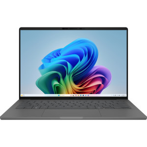 ASUS 14'' Zenbook A14 UX3407NA, WUXGA OLED, Procesor Qualcomm Snapdragon X2 Elite X2E-88-100, 16GB LPDDR5X, 512GB SSD, Qualcomm Adreno, Win 11 Home, Iceland Grey