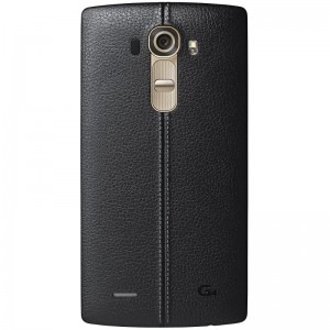 LG G4, Ecran Quad HD, Gorilla Glass 3, Snapdragon 808, Hexa Core, 32GB, 3GB RAM, Dual SIM, 4G, NFC, Camere 16 + 8 mpx, Quick Charge 2.0, Leather Edition, Black