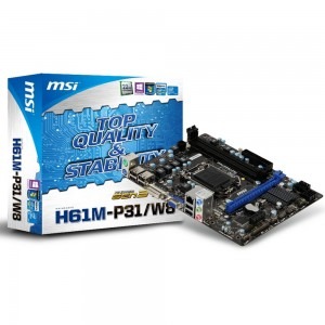 MSI H61M-P31/W8