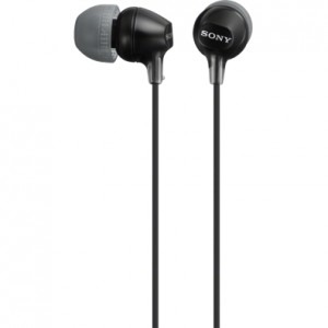 Casti Sony In-Ear, MDR-EX15LPB black