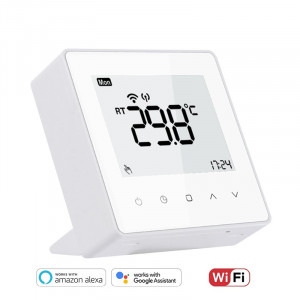 Luxion TP608RFW cu receiver pentru centrala termica pe gaz sau electrica, Smart, Programari, Control aplicatie