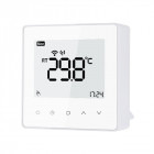 Termostat Luxion TP608RFW cu receiver pentru centrala termica pe gaz sau electrica, Smart, Programari, Control aplicatie