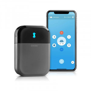 Sensibo Sky 2.0 pentru aer conditionat, Senzori temperatura & umiditate, Compatibil cu asistenti vocali