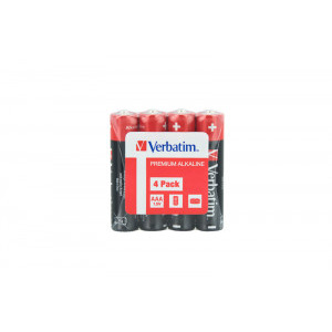 Verbatim Alkaline, AAA, 4 buc, LR03