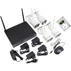 PNI WiFi660 + 4 Camere + 1TB