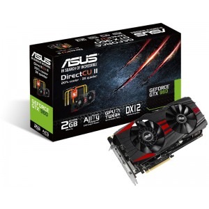 ASUS GeForce GTX 960 DirectCU II Black Edition 2GB GDDR5 128-bit
