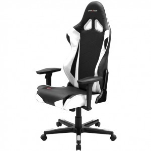 DXRacer Racing, negru cu alb