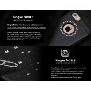 Ringke Protectie pentru spate Noble Swaroski pentru Apple iPhone 6 Plus si 6S Plus