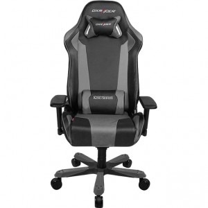 DXRacer King, negru cu gri