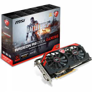 MSI Radeon R9 280X Gaming Twin Frozr OC 3GB GDDR5 384-bit Battlefield 4