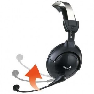 Genius On-Ear, Over-Head HS-505X Black