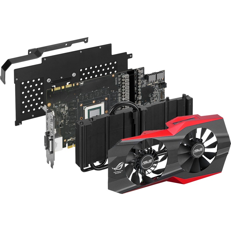 Placa video ASUS Radeon R9 290X Matrix Platinum 4GB GDDR5 512-bit - PC ...