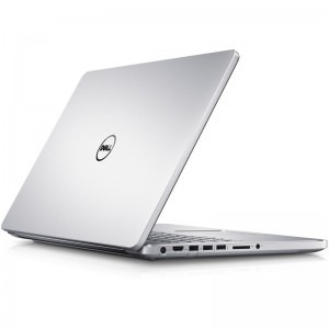 DELL 15.6'' Inspiron 7537 (seria 7000), FHD Touch, Procesor Intel® Core™ i7-4510U (4M Cache, up to 3.10 GHz), 8GB, 1TB SSH, GeForce GT 750M 2GB, Linux, Silver