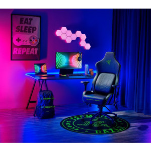 Razer Team Floor MAT,  Black / Green