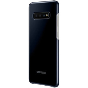 Samsung Protectie pentru spate LED Cover Black pentru Galaxy S10