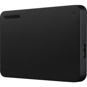 Toshiba Canvio Basics 2TB USB 3.0 Black + Adaptor USB-C